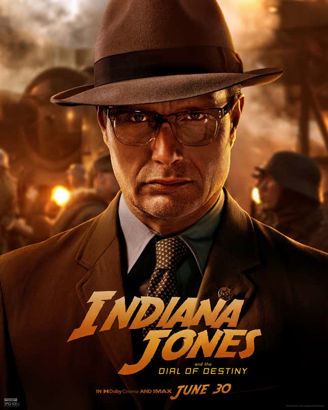 Indiana Jones And The Dial Of Destiny New Character Posters