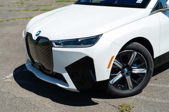 Image for article titled The BMW iX M60 Is So Good It'll Make You Love the Grille