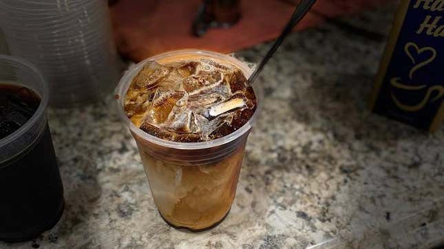 New Orleans iced coffee
