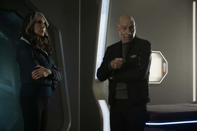 Image for article titled A Couple of Picard’s Best Boys Are Back on the Bridge