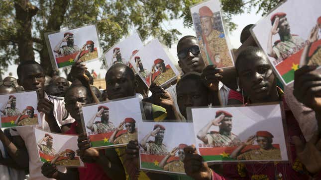 Thomas Sankara remains an inspirational figure for a lot of Burkinabes