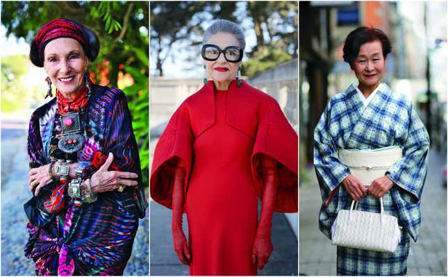 Images from Advanced Style: Older & Wiser, by Ari Seth Cohen