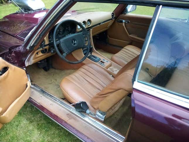 Image for article titled At $5,500, Is This Chevy-Powered 1973 Mercedes 450 SLC A Crazy Good Deal?