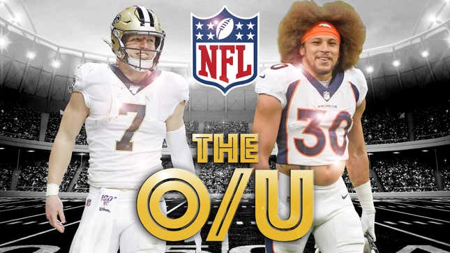 Image for article titled Deadspin NFL Over/Under Bet of the Week: Broncos roll up with no QB