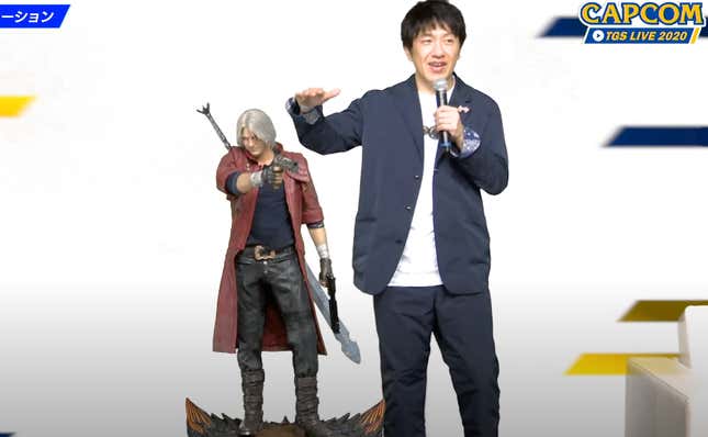 Image for article titled Here&#39;s A Large, Realistic Devil May Cry Statue For An Undisclosed Price