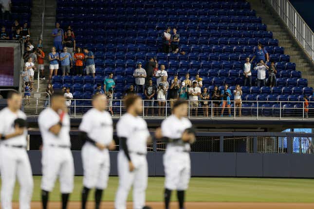 Image for article titled MLB&#39;s Empty Seats Aren&#39;t A Problem, They&#39;re Part Of The Plan