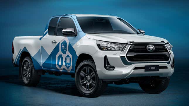 Image for article titled Toyota Found a Way to Put a Manual Transmission in a Hydrogen-Powered Car