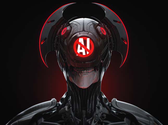 Image for article titled Some Of My Favorite Images From ArtStation's AI Protests