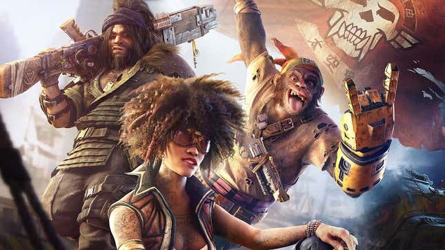 Promo art for Beyond Good and Evil 2 shows a varied cast of space pirates. 