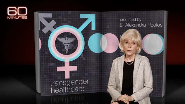 Image for article titled 60 Minutes&#39; Segment About Republican Attacks On Trans Kids Was Itself an Attack On Trans Kids