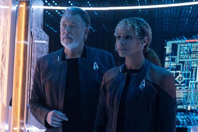 Imagen para el artículo titulado Star Trek: Picard se llena por completo en el modo familiar encontrado