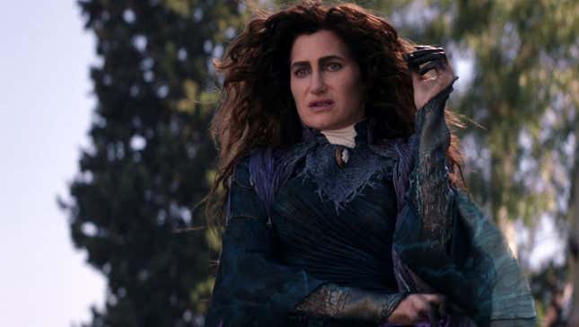 Kathryn Hahn's Agatha Harkness revealed as the witch she is in WandaVision.