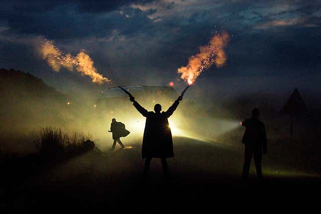 Open fire in Five Fingers for Marseilles.