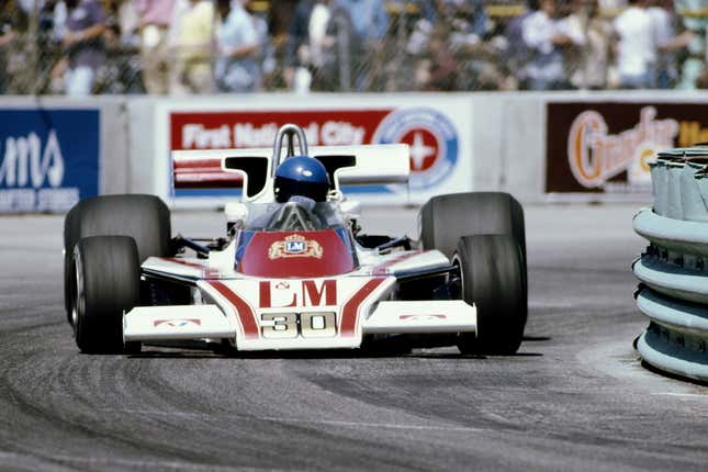 Brett Lunger at the 1978 US GP West.