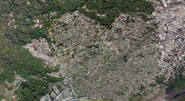 satellite map