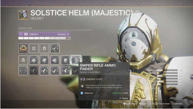 Image for article titled Everything You Need To Know About Destiny 2’s New Armor System