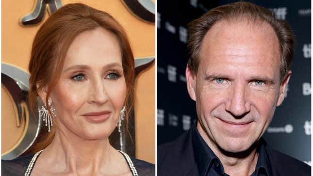 Ralph Fiennes defends J.K. Rowling and her transphobia