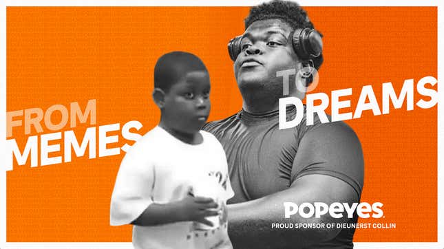 Image for article titled 2023 Super Bowl: ‘Popeye’s Meme Kid’ Gets the Celebrity Treatment in New Ad