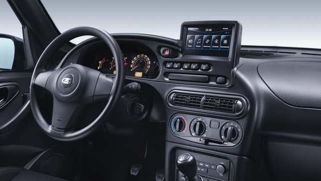 Image for article titled The Interior Of A New Lada Is One Of The Weirdest Things You&#39;ll See All Day