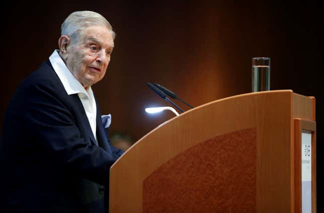 Image for article titled George Soros says Narendra Modi must answer for Adani row