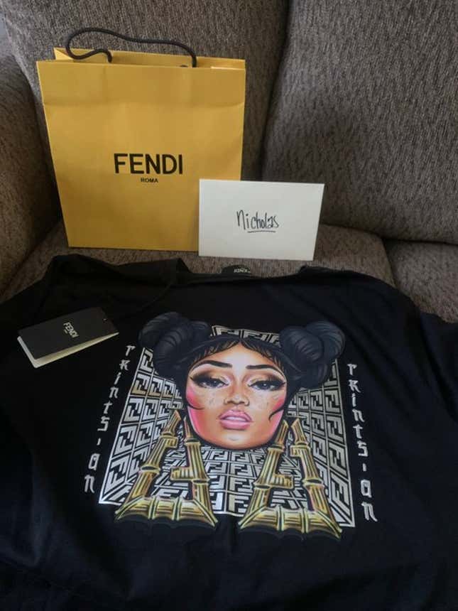 After a fan phone call with Nicki Minaj, Nicholas Liddle says he received a personalized letter and T-shirt from the artist.
