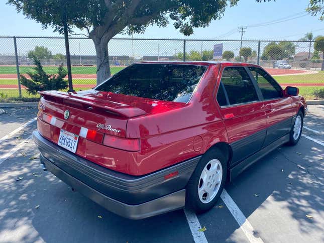 Image for article titled At $8,500, Would You Be All Over This 1991 Alfa Romeo 164 S?