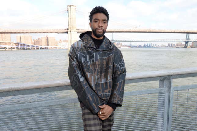 Chadwick Boseman in 2019 in NYC 