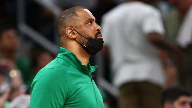 Image for article titled Boston Celtics Coach Ime Udoka Did What?! Black Twitter Reacts