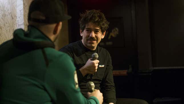 Strickler’s ‘stache in 2018.