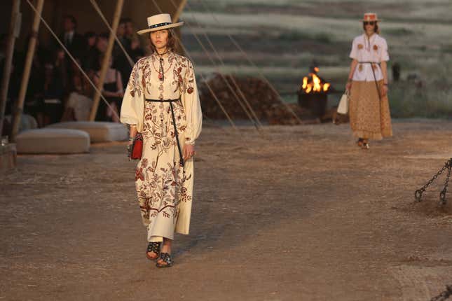 Our lady of the canyon: Dior