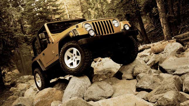 Image for article titled The Jeep Wrangler Rubicon Turns 20