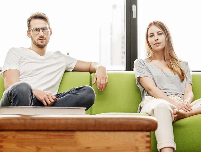 Image for article titled Couple’s Shared Interests Stop At Being Straight