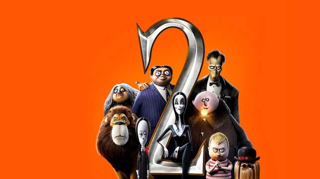 Addams Family Character Poster