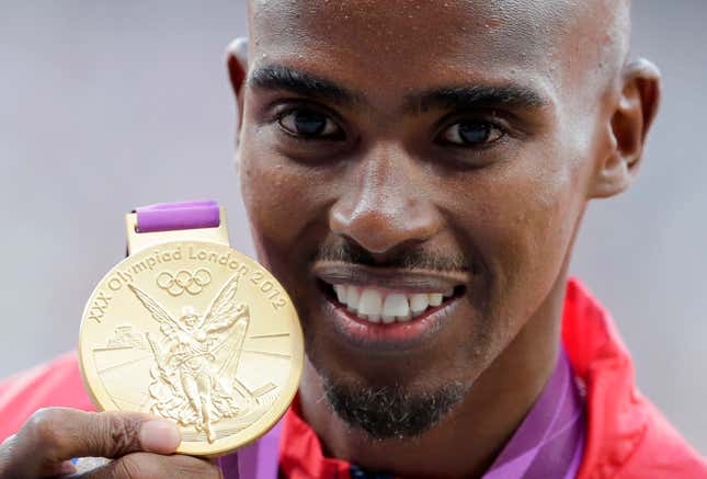 Image for article titled Olympic Star Mo Farah Reveals That He Was Trafficked as a Child