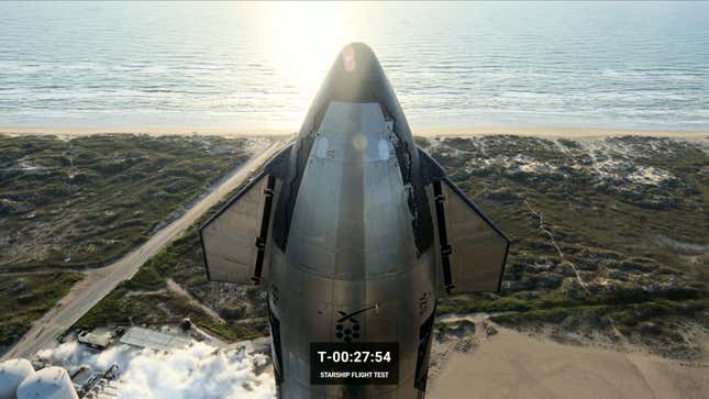 Una válvula frustra el lanzamiento de la Starship, que SpaceX volverá a intentar en unos días