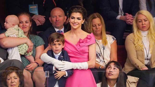 Florida First Lady Casey DeSantis at the State of the State address in March 2023.