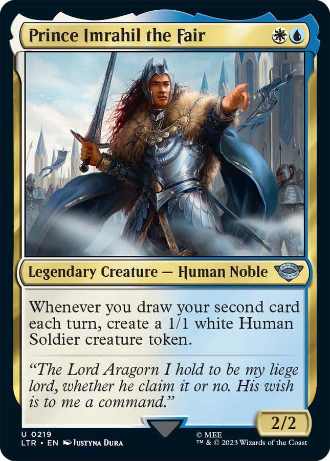 Image for article titled Magic: The Gathering's Lord of the Rings Set Is Full of Precious Art