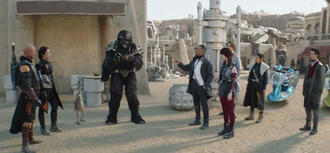 Boba and his crew at the end of the finale.