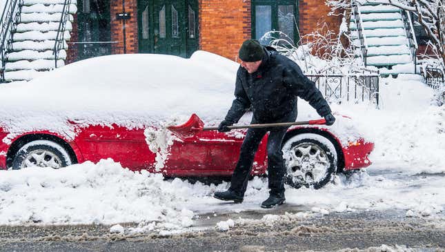 Image for article titled Snow Shoveling Tips