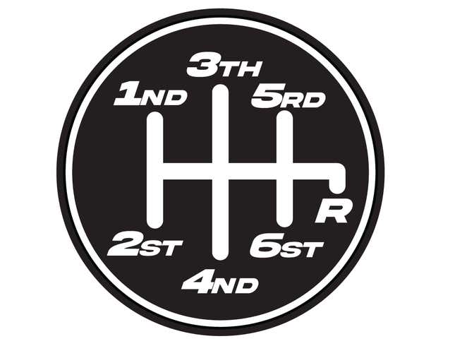 Image for article titled Here's Those Terrible Shift Knob Decals You Didn't Want