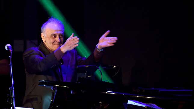 Angelo Badalamenti performs onstage during the David Lynch Foundation’s DLF Live presents “The Music Of David Lynch” on April 1, 2015 in Los Angeles, California.