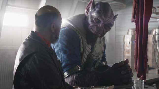 Zeb from Star Wars Rebels makes his live-action debut.