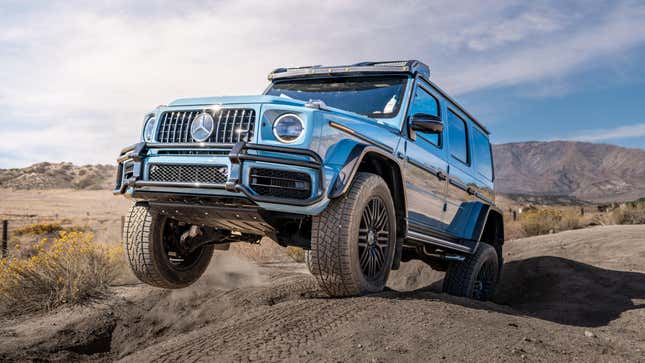 Image for article titled The 2022 Mercedes-AMG 4x4 Squared Is Ridiculously Excessive, But Damn Do I Love It