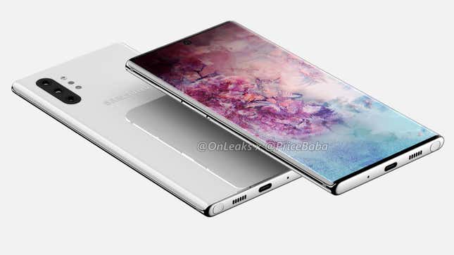 Imagen para el artículo titulado El Samsung Galaxy Note 10 llegaría el 7 de agosto en dos versiones