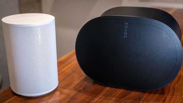 A photo of the Sonos Era 11 and Era 300 