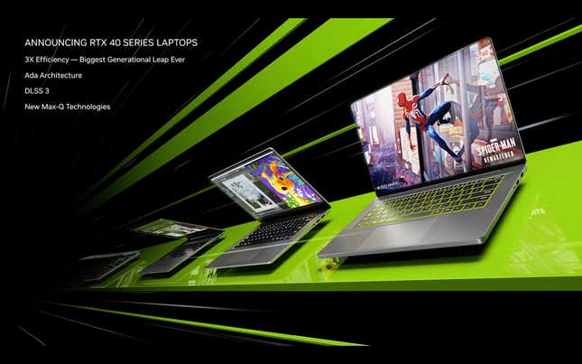 Nvidia RTX 4000 laptops