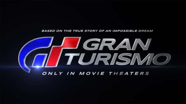 Title card for the Gran Turismo movie