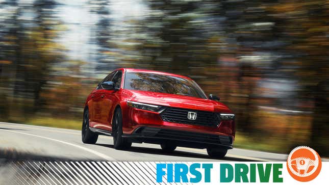 Image for article titled The 2023 Accord Continues What Honda Does Best