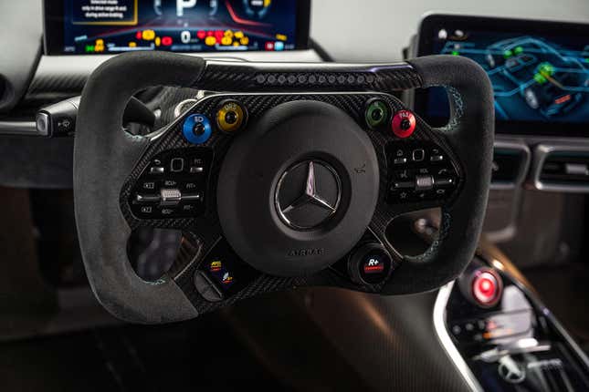 Image for article titled The Mercedes-AMG One Sounds Like the Most Complicated Road Car That Has Ever Existed