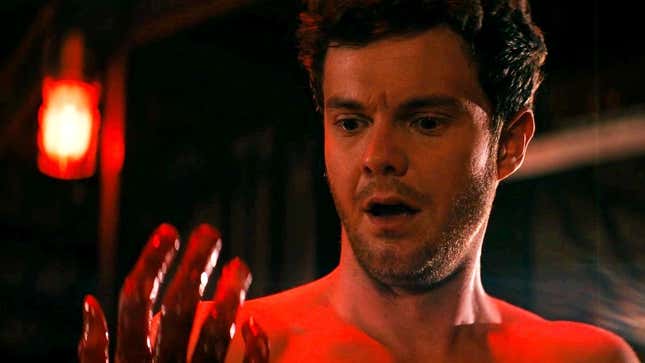 Jack Quaid as Hughie in The Boys.